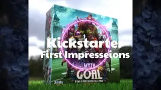 Reviewing a Kickstarter: Myth and Goal by Blacklist Games
