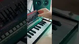 The most saytisfying synthwave arpeggios with the JU-06a #arpeggio #sciencefiction #shorts
