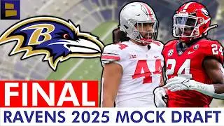 FINAL 2025 Baltimore Ravens Mock Draft: 7-Round Ravens Draft Picks For NFL Draft