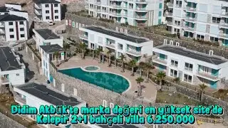 Didim Akb&uuml;k'te Elit en g&uuml;zel sitede kelepir 2+1 bah&ccedil;eli villa 6.250.000 tl