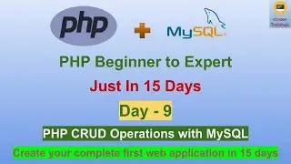 PHP CRUD Operations with MySQL (Hindi)