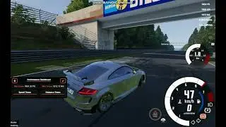1000WHp Audi TTRS Clocking Over 340Km/h In Beamng.Drive 