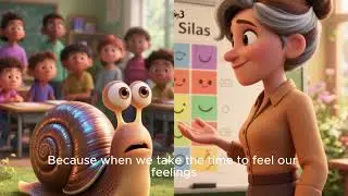 Silas the Snail and the Storm of Feelings