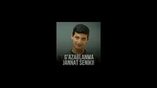 "G'azablanma  jannat seniki"