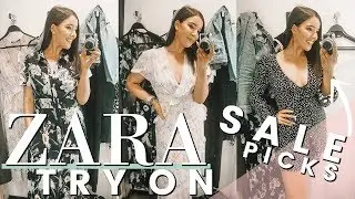 ZARA TRY ON - SUMMER SALE 2018 | SHOP WITH ME