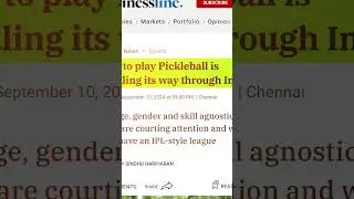 Pickleball is Everywhere: India&rsquo;s Fastest-Growing Sport | Picklebay Highlights