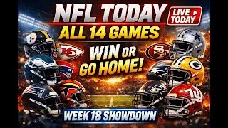 NFL Week 18 LIVE 🔴 | Final Regular Season Games, Playoff Scenarios & Reactions
