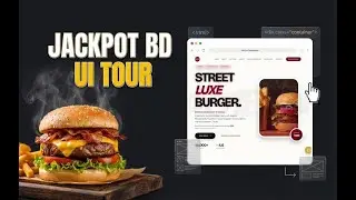 I Built a Premium Burger Website for Jackpot Bangladesh