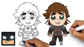 How to Draw Hiccup | How To Train Your Dragon