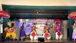 UK Chester Malayalee Association |  Onam 2022 Welcome Dance| Kerala Traditional Dance| Group Dance|