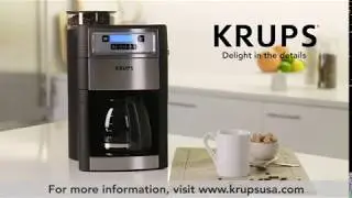 Coffee Maker KRUPS with Grinder on Amazon