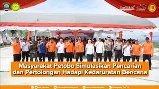 Masyarakat Petobo Simulasikan Pencarian dan Pertolongan Hadapi Kedaruratan Bencana