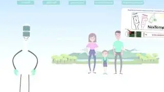 Термометр  &laquo;NEXTEMP ДЛЯ ВСЕЙ СЕМЬИ&raquo; www.nextemp.ru