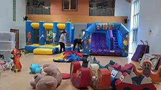 How to set-up a Bouncy Castle & Soft Play Party Package #bouncycastle #bouncehouses #howto