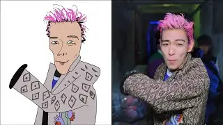 BIGBANG - FXXK IT | Pop Drawing Meme #410 #squidgame #thanos