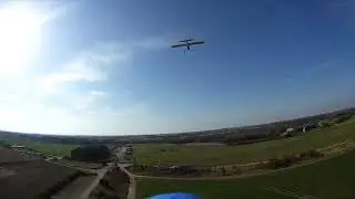 SkyWalker 1100 Mini Plus FPV following Max Thrust Riot & a EDF Jet Liner