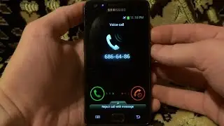Samsung Galaxy S2 incoming call via Fake call Call assistant 2.43b