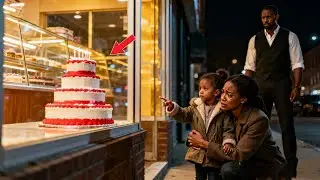 POOR MOTHER CANNOT BUY BIRTHDAY CAKE FOR HER DAUGHTER BUT YOUNG BILLIONAIRE SEES EVERYTHING