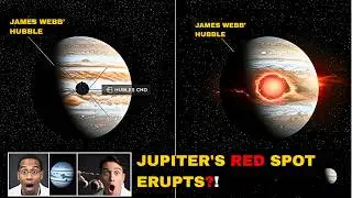 James Webb & Hubble Telescope Just Captured Shocking New Images of Jupiter&rsquo;s Great Red Spot!