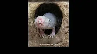 Did You Know? Naked Mole-Rats are truly bizarre!  @ExoticWildlifeFactsTV.