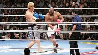 Hong Man Choi (Korea) vs Bob Sapp (USA), Monsters in the ring | Fight, HQ