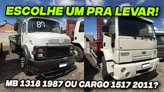 Ford Cargo 1517 vs MB 1318 – qual é o melhor custo-benefício?