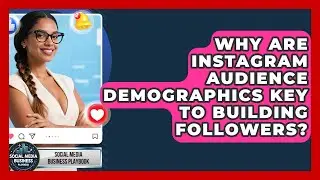 Why Are Instagram Audience Demographics Key To Building Followers? - Social Media Business Playbook
