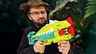 Mekkora meglepetés a dínós fegyver! | Nerf DinoSquad Armorstrike