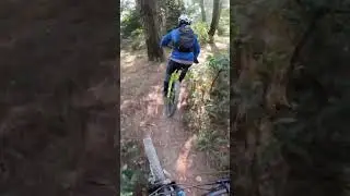 This Line Was Sketchy | Mountain biking Nepal 🇳🇵 | #nepal #rakeshlama #viral #trending #ytshorts