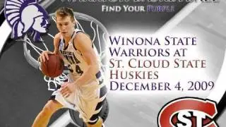 Winona State Warriors vs. St. Cloud State Huskies Men's Game (Highlights and Sounds of the Game)