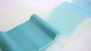 Corrugated PRFV GFRP GRP FRP FRP roof Panels skylight UV For factory workshop construction material