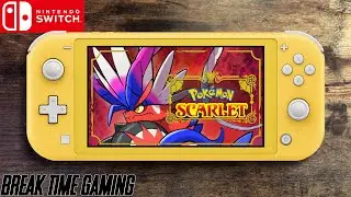 Pokemon Scarlet - Nintendo Switch Lite Gameplay