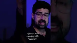 Getting customer data right, will boost your CRM activities. Check out the channel for more videos!