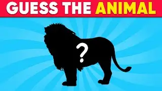 Guess The Animal by Shadow | Guess The Animal Quiz | 100 Animals Quiz