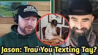&ldquo;Jason Kelce Catches Travis TEXTING Taylor Mid-Podcast 😳 &lsquo;Bro&hellip; Really?&rsquo;&rdquo;