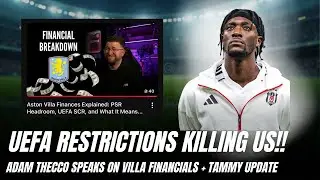 Every Villa Fan MUST WATCH this video - @AdamTheCCO GREAT Financial Breakdown!! | VIN Extra