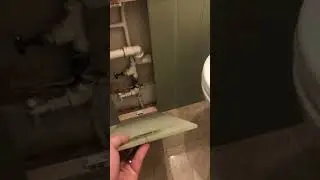 Pipe boxing panelling access door