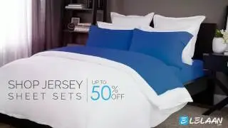 Shop Jersey Sheet Sets | Jersey Bed Sheets Up To 50% OFF - Free Shipping