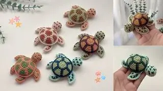 Crochet Sea Turtle Tutorial 🐢 | Easy & Cute Ocean Amigurumi 🌊