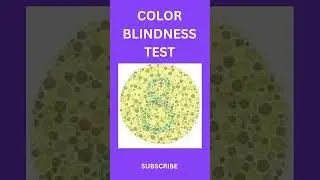 How can we perform color blindness test? Ishihara test #find #riddle #shorts