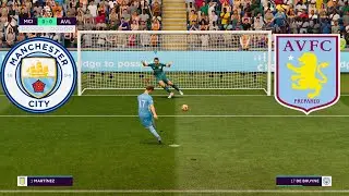 MANCHESTER CITY vs ASTON VILLA [Penalty shootout] FIFA 22