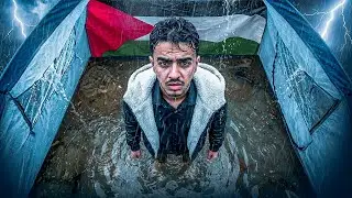 Watch This: A Day in My Tent in Gaza &mdash; Storms, Floods & Survival ! 🇵🇸💔