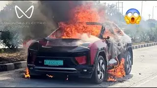 Why Electric Cars Catch Fire? 😱 | Shocking Truth About EV Battery Explosions