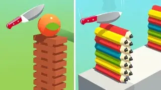 Slice It All Game! Satisfying and Relaxing ASMR Slicing Video