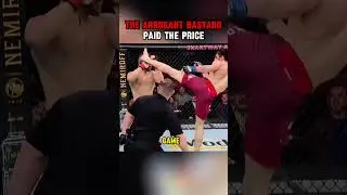 The arrogant bastardpaid the price#boxing