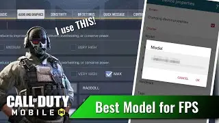 Best Model To Unlock Max FPS and Graphics | Call of Duty Mobile | Season 5