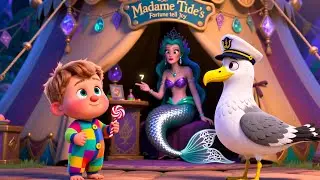 Ocean Pier Fun With Baby 🌊👶 | Fun Seaside Song for Kids | Playful Nursery Rhyme