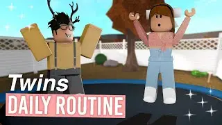 Mom & Twins Daily Routine | Roblox Bloxburg Roleplay | alixia