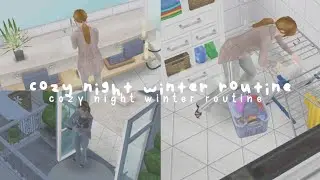 ✧ Cozy night winter routine ✧| Sims freeplay Indonesia by Aira sunjaya