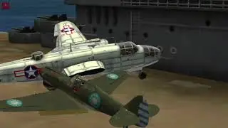 Carrier Landings Gone Wrong! | Gunship Sequel WWII Wings of Duty